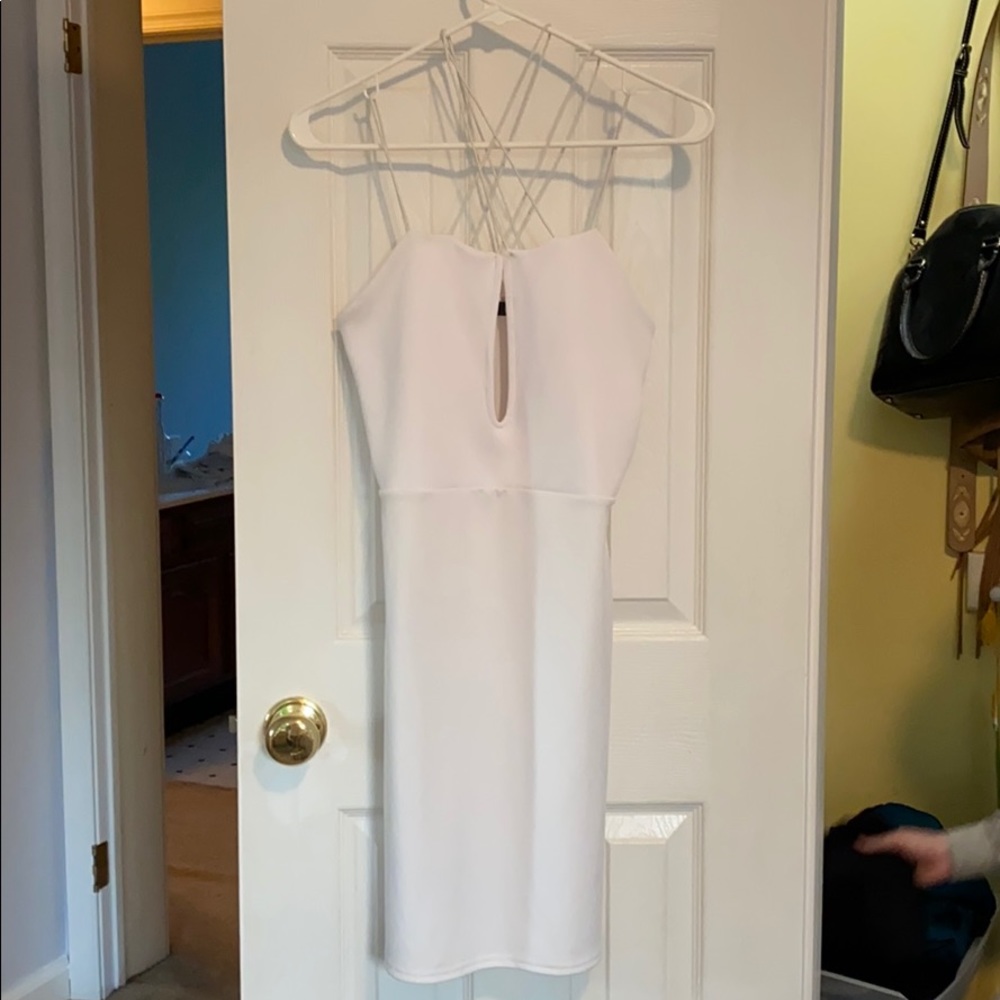 Misguided - White Dress (Gently Used)